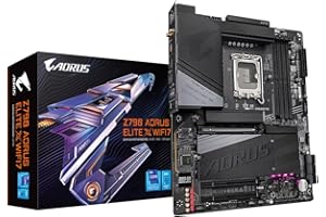 Gigabyte Z790 AORUS ELITE X WIFI7 Motherboard - Supports Intel 14th Gen CPUs, 16+1+2 phases VRM, up to 8266MHz DDR5 (OC), 3xPCIe 4.0 M.2, Wi-Fi 7, 2.5GbE LAN, USB 3.2 Gen 2x2