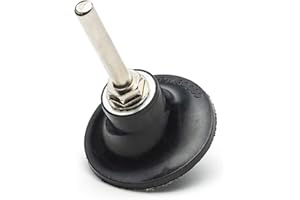 Glass Polish 12731 Almohadilla de respaldo enrollable, cierre rápido, tipo S, 50 mm de diámetro