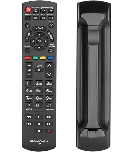 N2QAYB000830 Reemplazar El Control Remoto Adecuado Panasonic Televisión LCD TX-42AS520E TX-50AS520E TX-32AS600E TX-39AS600E TX-42AS600E TX-50AS600E TX-32ASX603 TX-42ASX603 TX-50ASX603 TX-32AS600Y