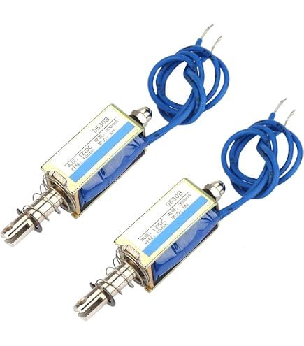 Aexit Électroaimant CC 48V 5.05A Solénoïde Linéaire Force 16 Kgf LW464805U101716S