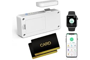 Cerradura de gabinete Cerradura de cajón electrónica RFID eLinkSmart Sin llaves: App Bluetooth NFC Cerradura de gabinete oculta a prueba de niños para despensa de licor de camuflaje