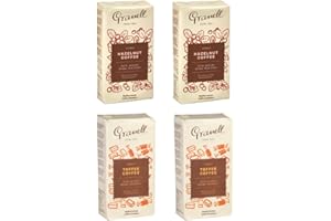 GRANELL CAFES-1940 Granell Cafés · 1940 - Pack Degustación Avellana y Caramelo | Café Molido 100% Arabica con un Ligero Toque de Avellana y Toffee | 4 Paquetes x 250 Gramos