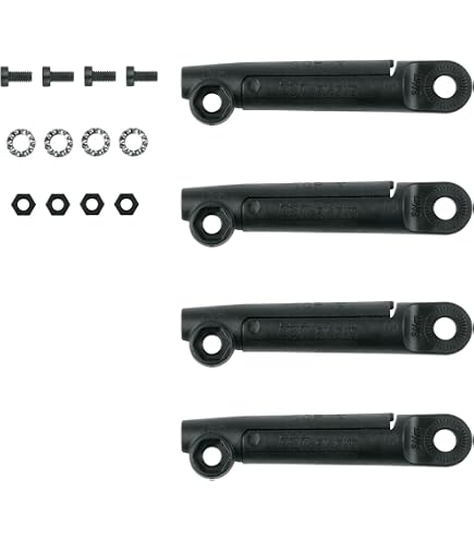 SKS Befestigung 2257255500-Befestigung, schwarz, 10x5x8cm, 8968-10197 Auto & Motorrad