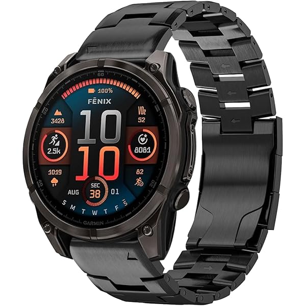 CeiBand Leder Armband für Garmin Quickfit 22mm 26mm, Damen und Herren