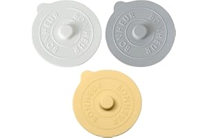 TINKBER 3 Piezas Tapa de Taza de Agua de Silicona, Tapas de Silicona Antipolvo, Tapas de Copa de Silicona, Cubiertas de Copa de Vidrio de Silicona, para el Hogar, al Aire Libre, Taza, Café, Copa de Vino