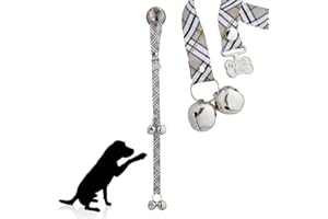 PoochieBells The Original Doggie Doorbell, Safe and Effective Puppy Potty Training Bells, Sahara (PB-Sahara)