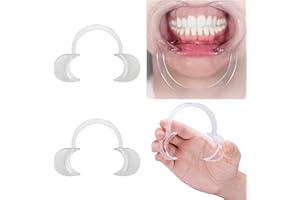 YALIYU Dental Mouth Opener, 2PCS Mouth Opener for Teeth Whitening, Mouth Guard Game, Cheek Retractors, Mouth Opener for Open Mouth Game,Dentistry,Teeth Whitening,Suitable for Adults and Kids