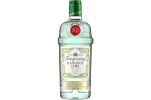 Tanqueray Rangpur Lime | Destillierter Gin | mit Zitrusfrische | aromatisiert | 5-fach destilliert auf englischem Boden | 41,