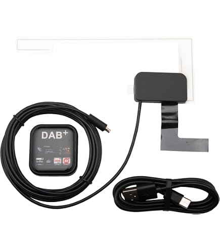 Inefala DAB/DAB+ Antenne Per Autoradio 1 Din Stereo 2 Din Digital Audio Broadcasting Per Android Radio 1024966