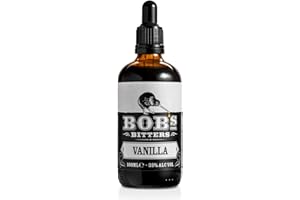 BOB'S BITTERS Bob’s Bitters | Vanilla | Aromatic Cocktail Bitters | 35% ABV | 100 ml