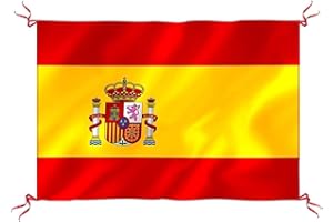 Durabol Bandera España con Cuatro Cintas para Colgar 90 x 135 CM