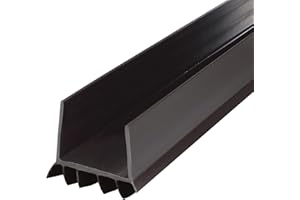M-D Building Products 43337 M-D U-Shape Under Door Seal, 36 in L X 2-1/4 in W X 1-1/2 in H, 1-3/4 in Thick, Vinyl, Original Version, 91.5 cm