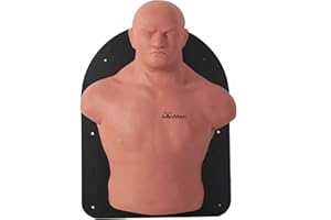 BodyTrain Wall Mounted Punch Bag Sparring Dummy Man - Martial Arts MMA Kickboxing Boxing Training - Heavy Duty Boxing Gym Club & Home Use