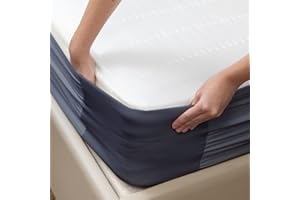 FeelAtHome Bed Sheet Holder Band - Elastic Corner Band Sheet Fastener for King Size Mattress - Keeps Fitted and Flat Sheets in Place - Grey, King (5' x 6'6")