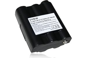 vhbw Akumulator kompatybilny z Alan/Midland GXT-800, GXT-850, GXT-900, GXT-950, LXT-210, LXT-303, LXT-305, krótkofalówka (700 mAh 6 V NiMH)