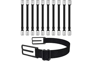 Hsthe Sea 10 Piece Mask Holder Elastic Mask Holder to Relieve Ears and Back of Head Pressure and Pain