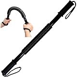 Heavy Duty - Barra elastica flessibile con molla Power Twister, capacità molla 30,40,50,60 kg, 60 kg