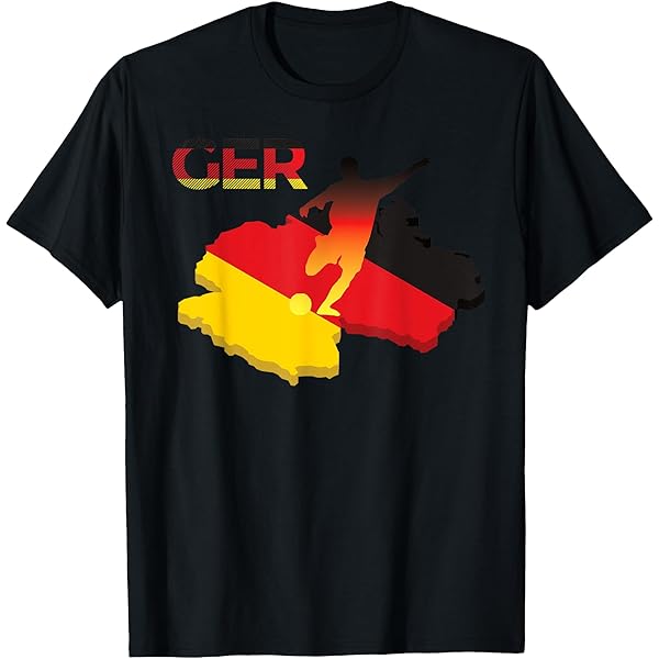 Piersando Deutschland Fan Top/Rock - Vielseitiges Fanartikel