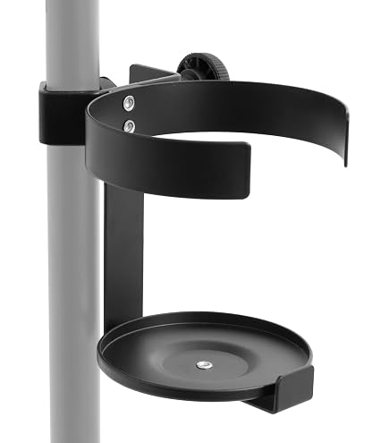 Support Guitare à Fixer Sur Pied De Micro Rocktile GHMS-10 - Pour Tube Jusqu'à 20 Mm, Fourche 5,5 Cm, Noir - 4