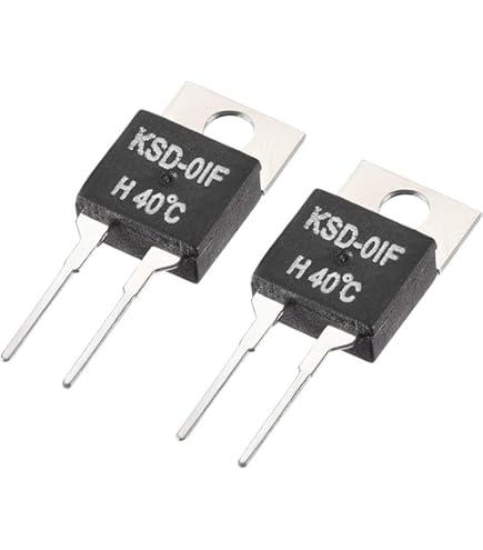 FHE 10 Pcs Ksd9700 Normalement Ouvert Interrupteur De Commande De