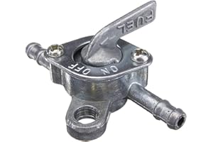 Ulable - Grifo de gasolina universal de 6 mm para ciclomotor, ciclomotor, moto y quad con función de cierre