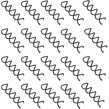 Androxeda 20 Pièces Pinces Barrettes Pin à Cheveux en Spirale Pin Spiral Épingle à Cheveux en Spirale Style de Cheveux Bricolage(Noir) : Amazon.fr: Beauté et Parfum