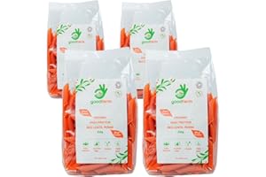 goodFarm Organic Red Lentil Penne Pasta 1 kg (250g x 4) - High Protein & Fibre, Gluten-free, Vegan, Low calorie