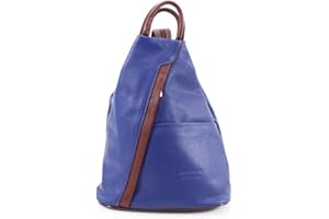 RS.FASHIONS Vera Pelle Genuine Soft Italian Leather Backpack Rucksack/fashion Shoulder Bag
