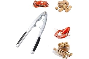 Ding Yongliang Nussknacker Walnussknacker, Nussknacker, Edelstahl Nußknacker, mit Rutschfestem Griff, Scheller aus Nussknacker, für für Geeignet Nüsse oder Schalentiere - Profesioneller Nussknacker