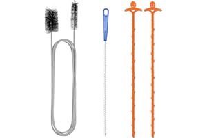 LANZHANFEI 4PCS Drain Unblocker,Sink Unblocker, Multifunctional Plumbing Tools,Toilet Unblocker for Bathroom Toilet Kitchen Plug Hole,Reusable Drain Rods