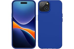 kwmobile Funda para iPhone 15 Carcasa - Case de TPU y Silicona Ultrafino para Smartphone - Protector antigolpes con Bordes elevados para móvil - Azul báltico