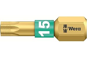 WERA 867/1 BDC SB Puntas TORX, TX 15 x 25 mm