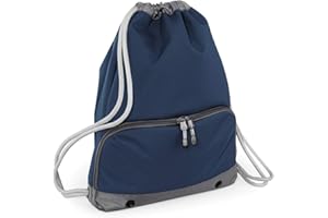 BagBase BG542FNAV Athleisure Gymsac French Navy Bg542 - French Navy, M