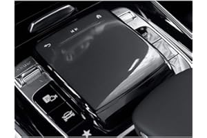 SHIFENG Custodia protettiva in morbido TPU per mouse della console centrale di Mercedes-Benz Classe A W177, Classe B W247, GLB X247, CLA W118, GLE W167, GLS X167 2020-2021 (nero)