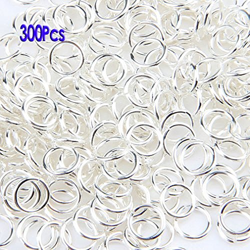 Preisvergleich Produktbild SODIAL(R) Biegeringe Spaltringe Versilbert Federringe Ringe X300