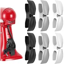 Organisateur De Câbles En Silicone - 6 Pièces | Autocollant 3M | Pour Mixeur, Cafetière… | Forme Papillon | Range-Fils Design