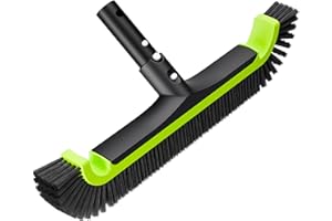 SEPETREL Upgrade Pool Brush Head for Cleaning Pool Walls,Heavy Duty Inground/Above Ground Swimming Pool Scrub Brushes,Suitable for Various Harsh Pool Environments