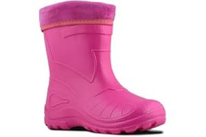 KOLMAX superleichte EVA Kinder Gummistiefel gefüttert 050