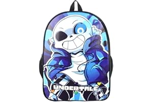 WANHONGYUE Undertale Game Image Printing Backpack Rucksack Packsack School Bag for Student Boys and Girls 10