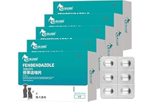 GENERIC 6 Kapseln Haustier Entwurmungstabletten für Hunde und Katzen Innere Entwurmung Wurmkur Katze Entwurmungsmittel Katzen Entwurmungsmittel für Hunde Wurmkur Hund (5pc)