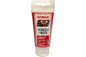 SONAX SN 1837597 SchleifPaste (75 ml) silikonfrei mit hohem Schleifmittelanteil zum Abschleifen von verwitterten und verkratz