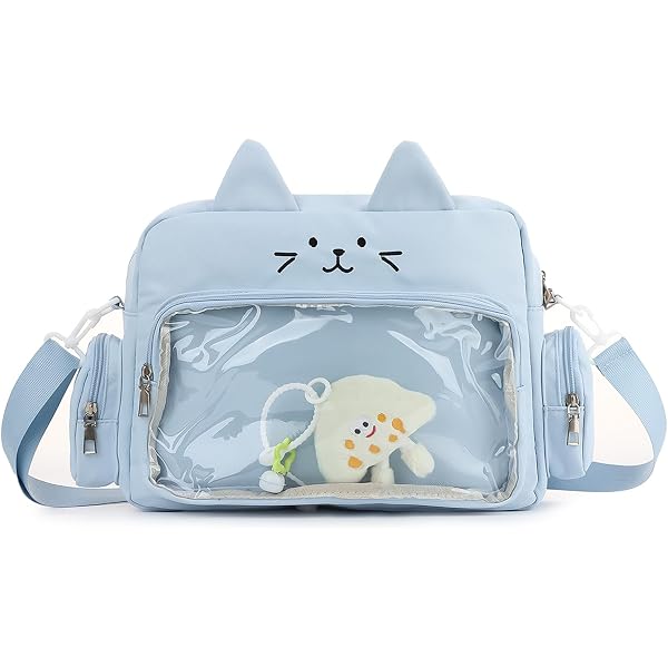 Borsa A Mano Donna In Ecopelle Y2K Con Fiocco – Tracolla Giapponese Carina, Stile Estetico Ita Bag