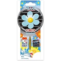 Profumatore Auto Ma-Fra Hippy Summer Of Love - A Forma Di Fiore, Fragranza Estiva, Durata 6 Settimane - Foto 5