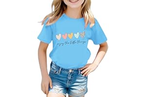GENERIC Take Off My Girl Girls Cute Graphic Print Round Neck Short Sleeve Tee Summer Casual T Shirt Christmas Top Baby Girl