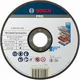 Bosch - 125*1, 0 mm &Ccedil;oklu Malzemelerde Kullanım İ&ccedil;in D&uuml;z Kesme Diski (Taş) | Paslanmaz &ccedil;elik, demir olmayan metaller i&ccedil;in, &Oslash; 
