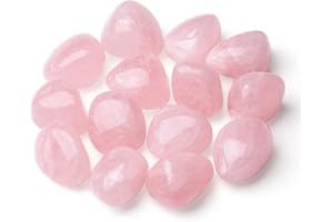 XIANNVXI Cristal de Quartz Rose Pierre de Cristals de Quartz Rose Pierre de Cristal de Guérison Naturelle Pierres de Cristals Pierres Précieuses Cristaux 100 Grams