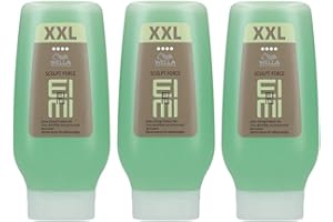 ‎WELLA 3er Flubber Sculpt Force Eimi Wella Professionals Extra starkes Gel XXL 250 ml