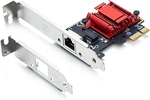 ‎10GTEK 10Gtek® 10/100/1000Mbps Gigabit Ethernet PCI Express NIC Netzwerkkarte| mit Intel I210 Chip| Ethernet Server Converged Network Adapter| Single RJ45 Port| PCI Express 2.1 X1| Compare to Intel I210-T1