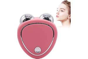 HASAIKA® Masajeador Facial, Microcurrent Facial Device, Dispositivo de Masaje, USB Microcorriente Antiarrugas Lifting and Tightening Device