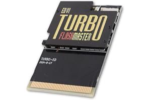 DPOFIRS Cartucho de Juego para PC Engine 1000 en 1, Tarjeta de Memoria Flash Drive Black para 16 Consolas